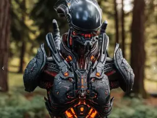 Alien X bust v01