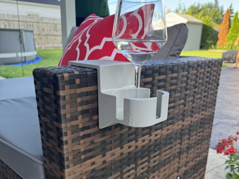 Portabicchieri per mobili da patio