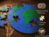 Geographic puzzle-0