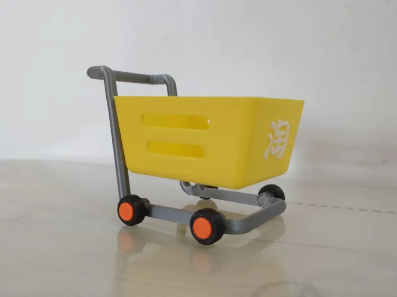 TB winkelwagen desktopopberger