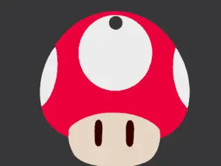 keychain super Mushroom