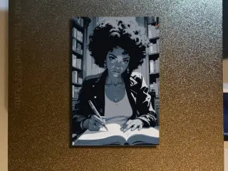Woman Reading Hueforge