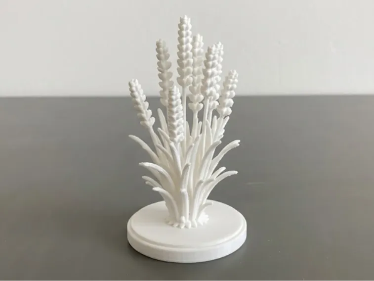 Lavender on Stand - Decorative Floral Model