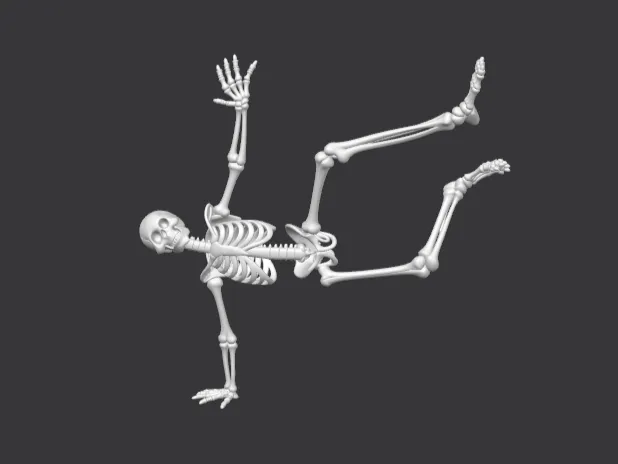 Breakdance Skeleton