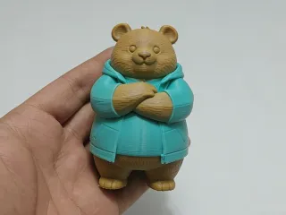 Cozy Winter Bear