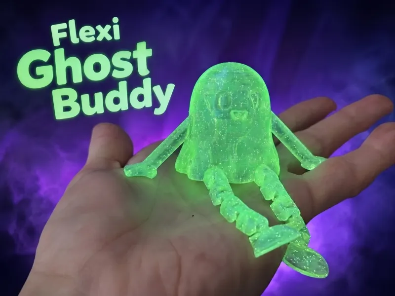 Flexi Little Ghost Desk Buddy