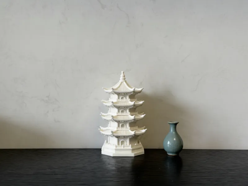 Antieke Vierlaagse Wenchang-pagode