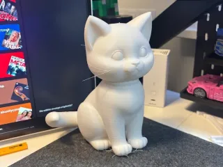 Purrfectly Cute! Kawaii Anime Cat Figurine 🐱
