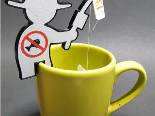 Cool Fishermen Tea Bag Holder