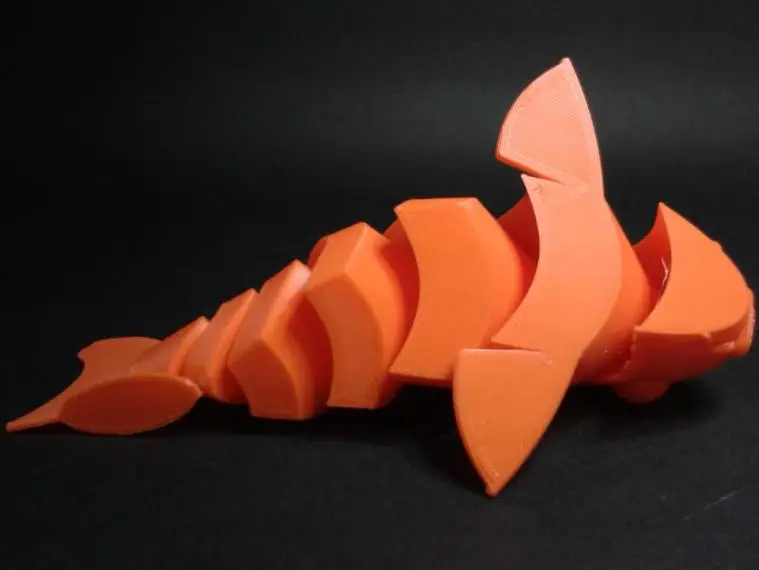 Articulated Goldfish Carp Koi-3