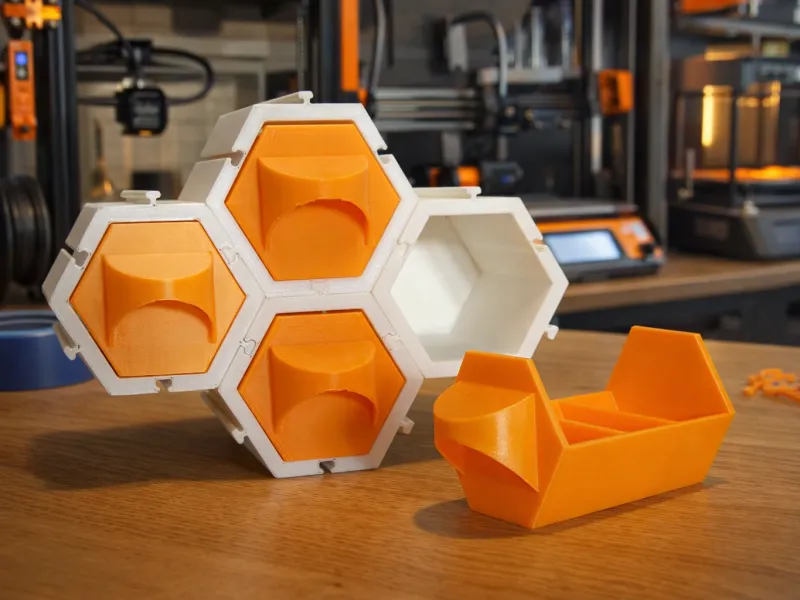 Modular Hexagon Storage