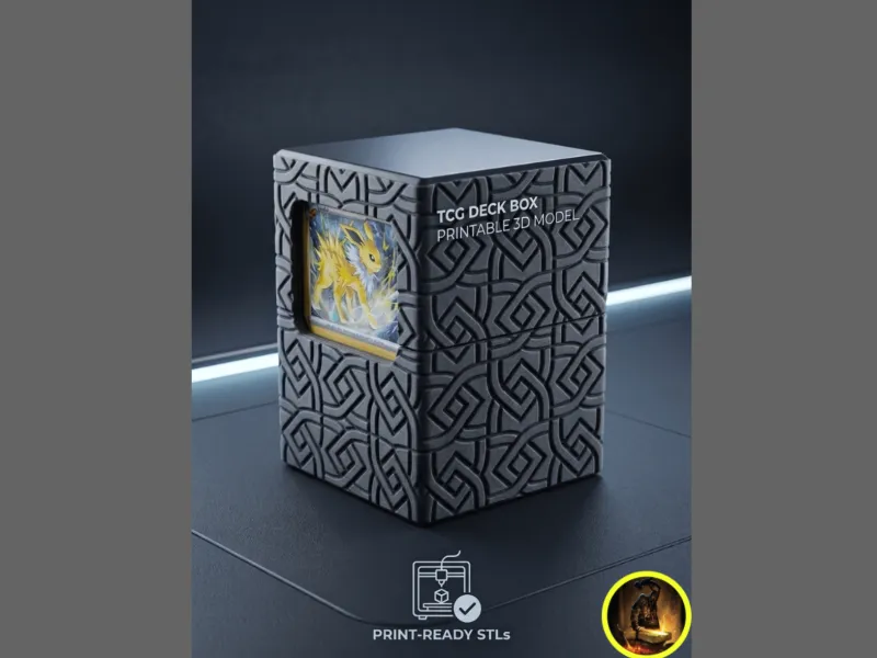 Premium TCG Deck Box with Display Window