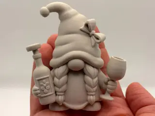 Wine Christmas Gnome