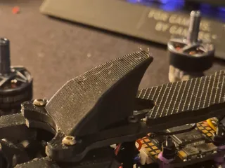 FPV drone shark fin (bando)