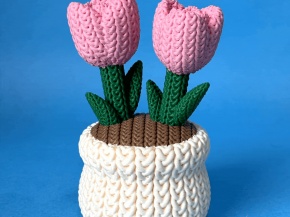 Knitted Tulip