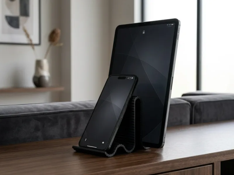 minimalist device stand (phone and tablet)