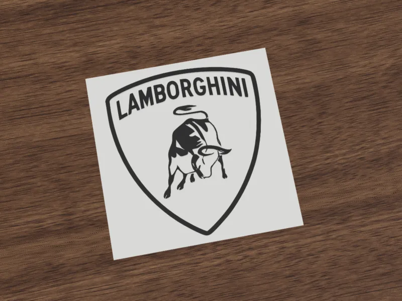 Lamborghini bull shield logo