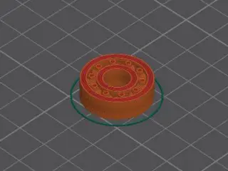 Print in place BALL bearings