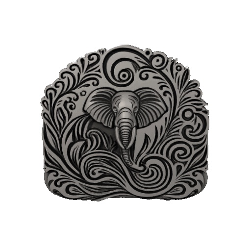 elephant decoration tribal art