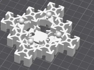 Konomi Quad Spine 2020 T-Slot Diamond KE Top Mount