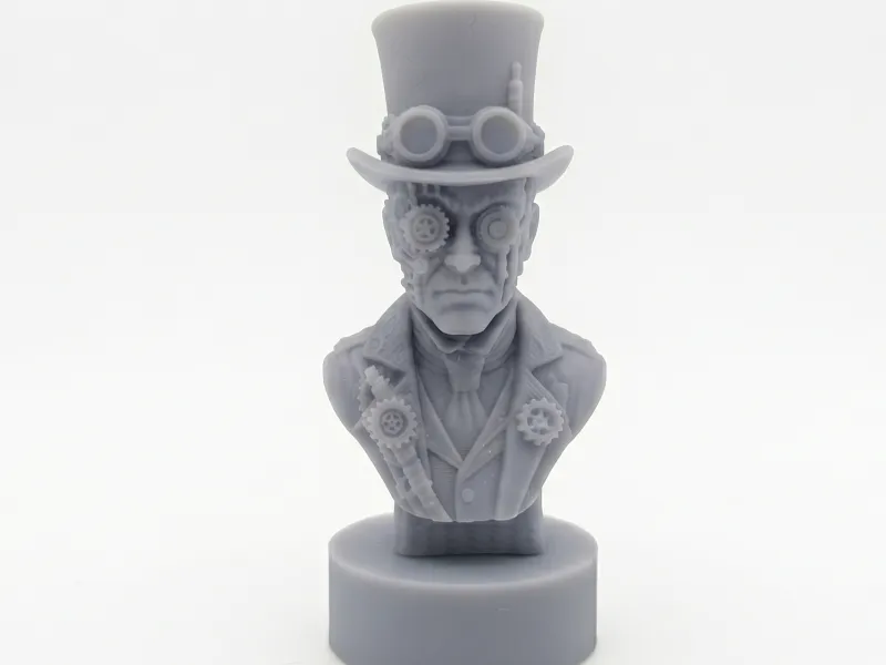 Steampunk-Erfinderbüste