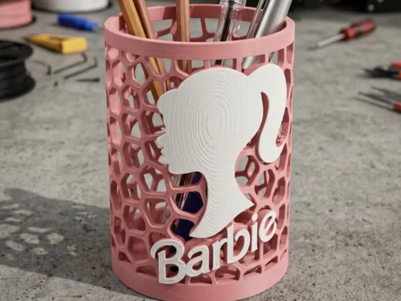 BARBIE PENCIL HOLDER