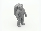 Low poly astronaut-0
