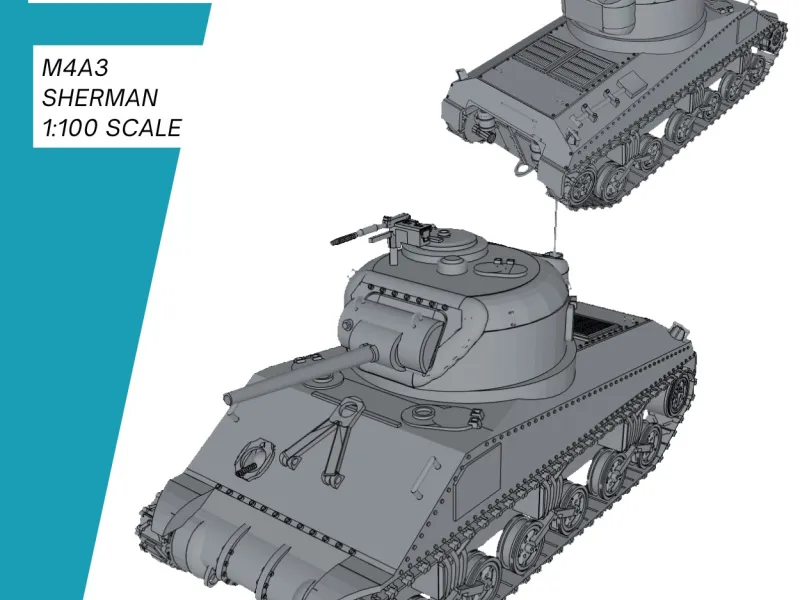 M4A3 Sherman WW2