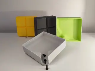 stackable gridfinity funnel tray Ender