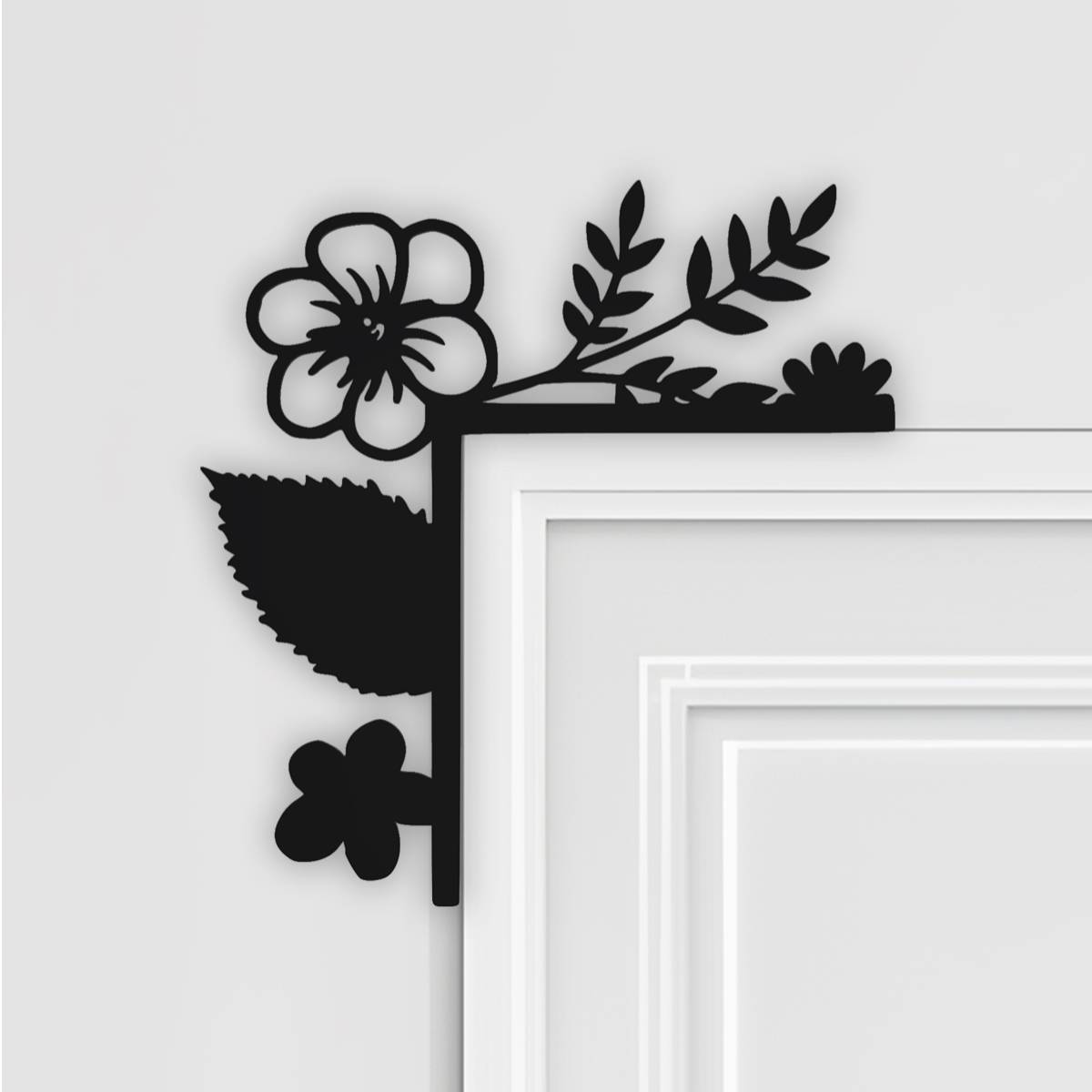 Flower Door Corner Decor, Door Frame Decor, Home Decor