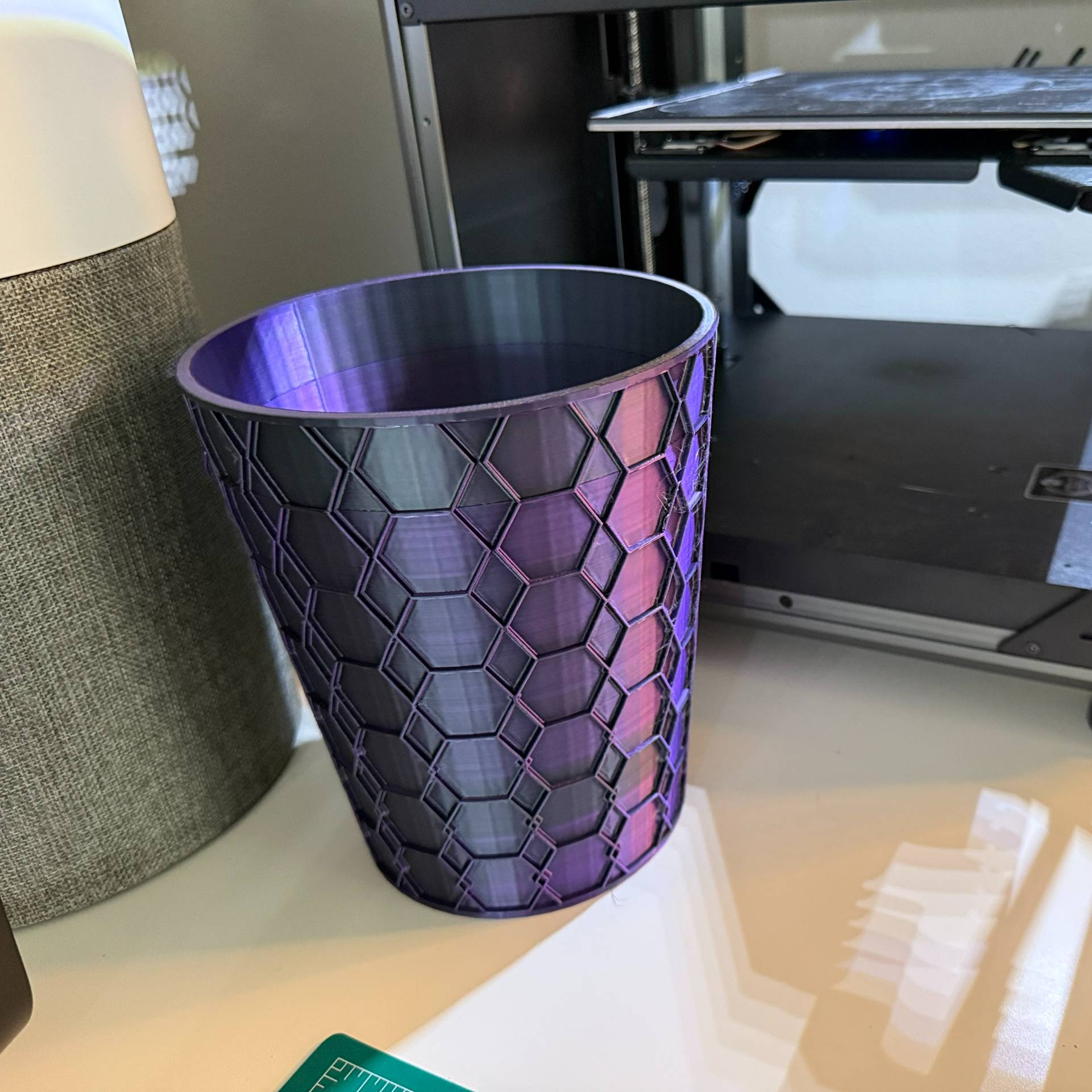 3D Printer Files | 3MF File | Hexy Trash Can | Creality Cloud