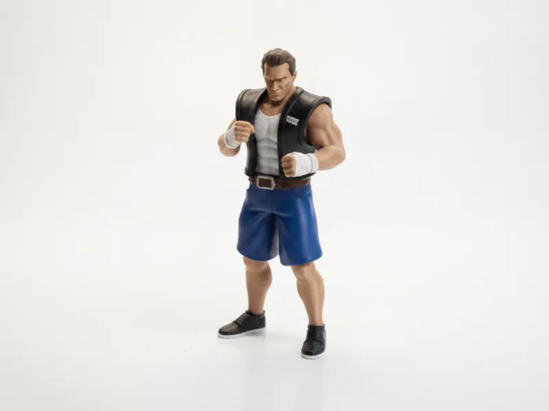 Figurine do Johnny Cage, Personagem de Jogo, Imprimível em 3D
