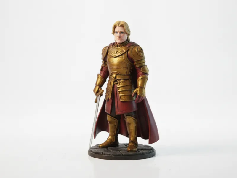 Jamie Medieval Knight Figurine 3D Printable