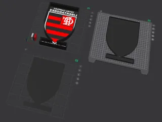 LUMINARIA FLAMENGO TETRA CAMPEÃO