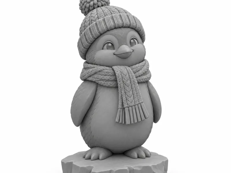 Adorable pingouin