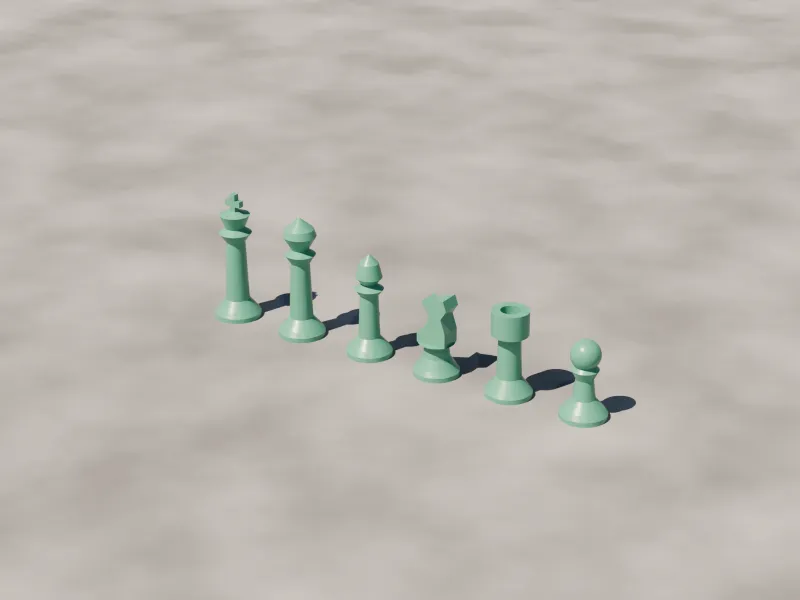 Modern Chess Set - Full Pieces + Dovetail Board