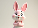 Cute Easter Bunny-0