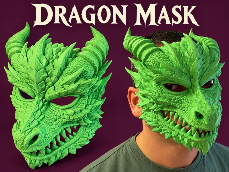 MÁSCARA DE DRAGÃO