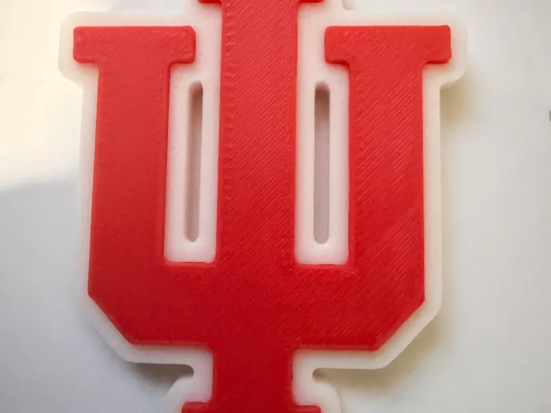Indiana University keychain