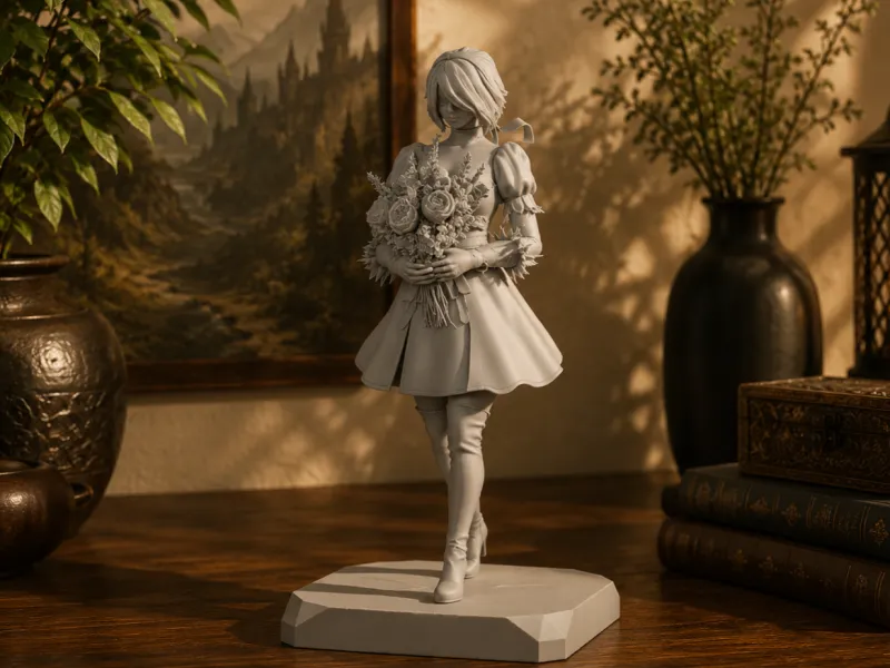 2B WEDDING FIGURINE ART DECOR NIER