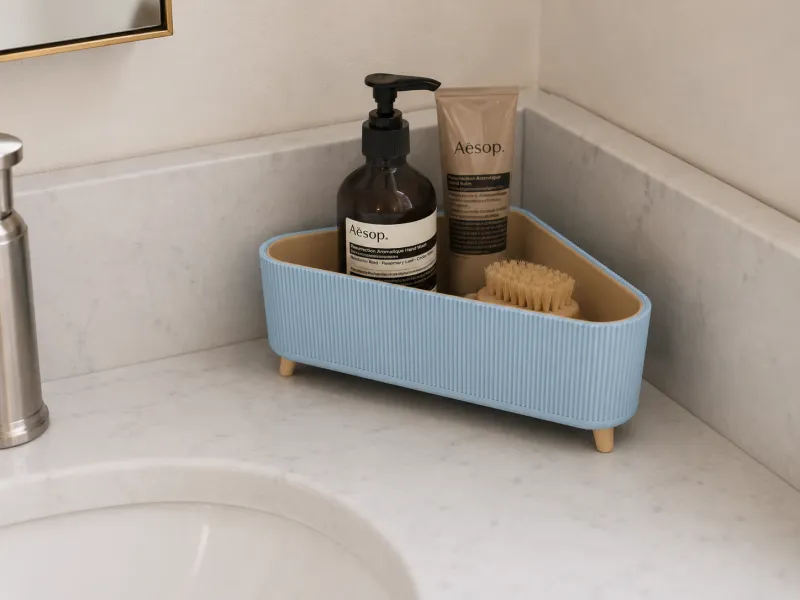 Corner Bathroom Organizer