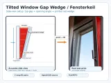 Tilted Window Gap Wedge / Fensterkeil-0