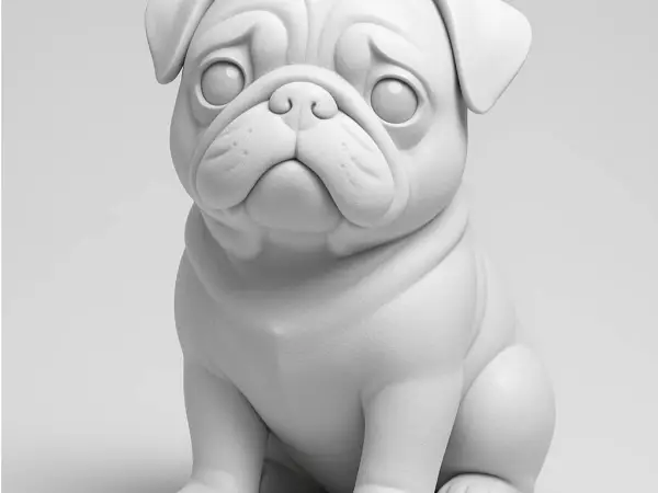 Meta Pug Sculpture 2.0