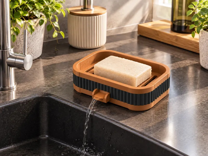 Soap dish or sponge holder
