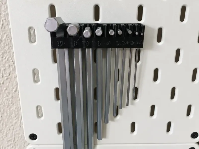 Suporte para Chaves Allen IKEA SKÅDIS