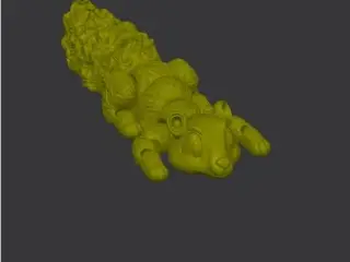 Articulated Cute Squirrel
