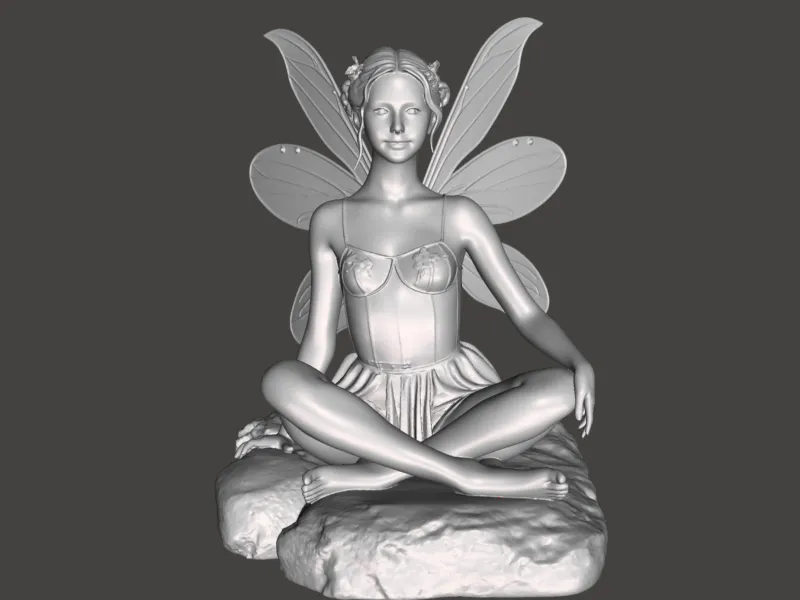 BEATIFULL YOUNG FAIRY #006 V3 +1M POLY