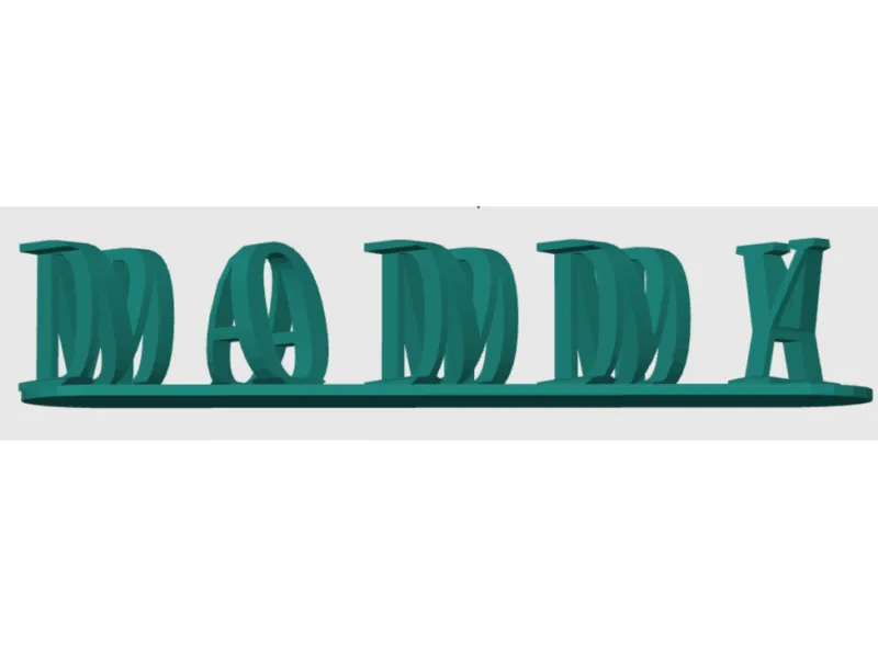 Dual Name Illusion (Momma+Daddy)