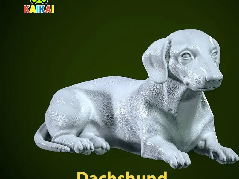 Dachshund in urban vibes - 3D print