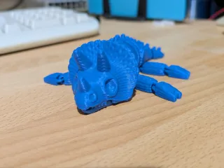 Knitted Dinosaur Skeleton Flexi Toy